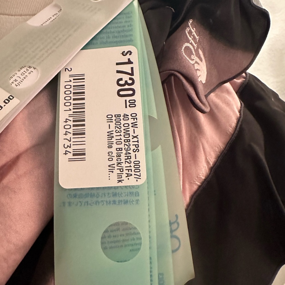 OFF-WHITE RUFFLE DRESS NWT - Picture 8 of 13